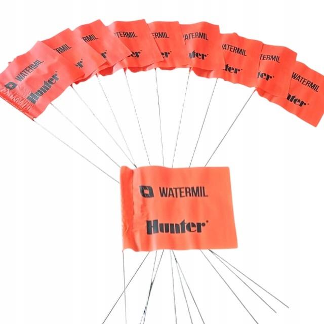 Sprinkler Marking Flags 10 Pieces, Hunter/Watermil