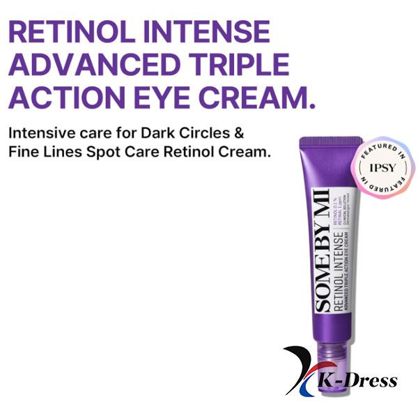 SOME BY MI Крем для глаз тройного действия Retinol Intense Advanced, 30 мл