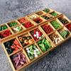 10Pcs Miniature Food Clay Vegetables & Fruits 1:12 Dollhouse Accessories Kitchen Toy Pretend Play Preschool Toy for Boys & Girls