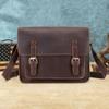 Мужская сумка Деловая Ретро Горизонтальная Одноплечевая сумка Натуральная кожа Мужская сумка Мужская сумка через плечо
