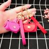Women Korean Car Accessories Lovely Creative Bag Keychains Purse Pendant Mini Bag Keyring