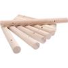 Wooden Sticks - Unspecified - 1.5 X 18 Cm - 108 Pcs - Brown Color