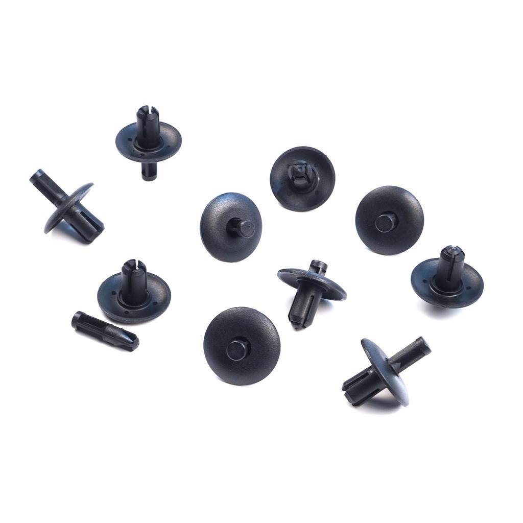 ECF2085 10 Pieces  Trim Clip Door Panel Retainer Fastener for VW Skoda Seat WHT004994