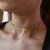 Elegant European & American Diamond Choker Necklace