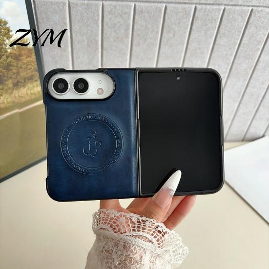 Scratch Resistant Cover Faux Leather Magnetic Case for IPhoneDuo 2026, Slim PC Phone Durable Protective Shield with Anti-Yellowing, Precise