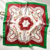 70 * 70cm New Silk Small Square Scarf For Women'S Neck Protection Professional Scarf Versatile Hair Tie Headscarf Scarf