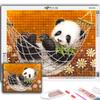 Cross Stitch Kit DIY Diamond Embroidery Animal Panda Diamond Painting Home Decor