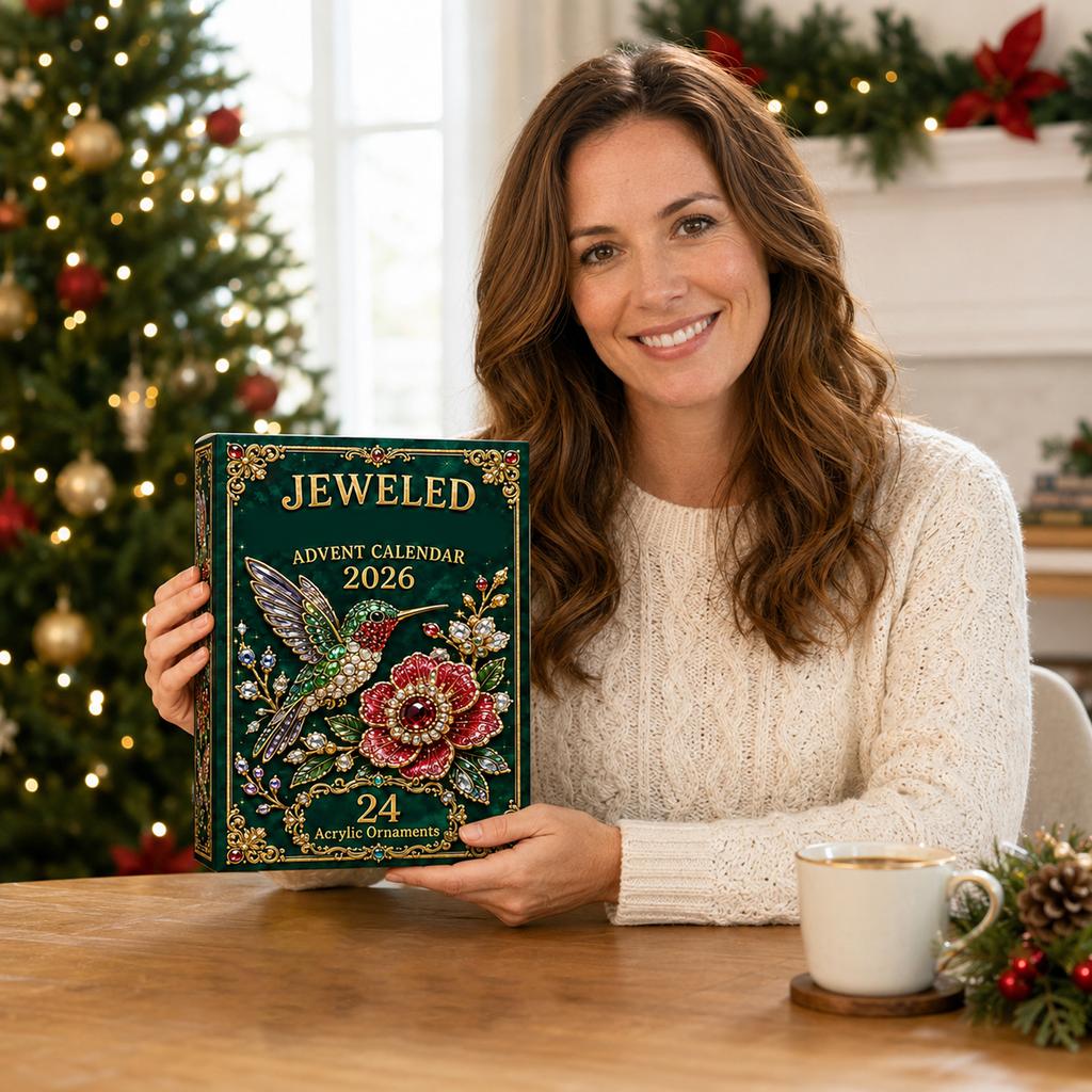 2D плоская текстура драгоценного камня Обратный отсчет Акриловое подвесное украшение Декоративный кулон для подарочной коробки
