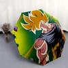 1pc Dragon Ball Z Goku Automatic Opening/Closing Outdoor Umbrella - Portable 3-Fold Design with Iron Frame - Outdoor for Fans, Travelers, Daily U