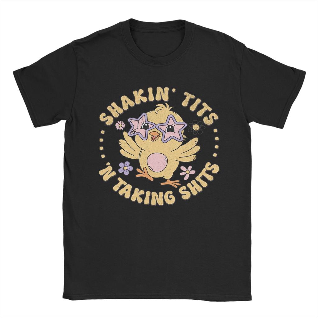 Shakin Tits and Takin Shits Adult Humor Merch Men Women T Shirt 100 Cotton Tee Fashion Tops Tshirt