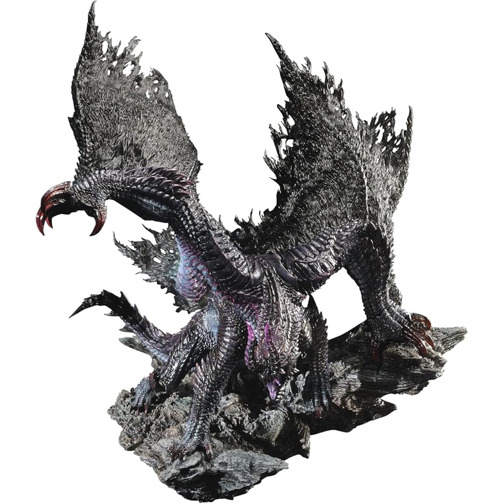Capcom Figure Builder Creator's Model Black Dragon Gore Magala Reissue Approximately H205 x W235 x D240mm