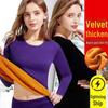 Women's Thermal Underwear Set: Thick Velvet, Heating Base Layer, Cotton Sweater Top, Autumn/Winter.