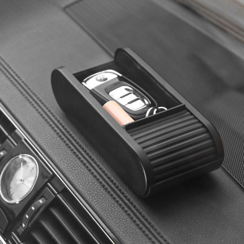 Органайзер для центральной консоли автомобиля ABS Ящик для хранения Быстрая установка Выдвижной Открывающийся Автомобильный органайзер для мелких предметов