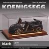 Koenigsegg 1:Модель суперкара из сплава 24: Большая детская игрушка и коллекционный предмет