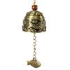 Chinese Fish Pattern Good Luck Feng Shui Bell Blessing Fortune Hanging Wind Chime