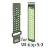 Совместимый подходит для Whoop 4.0/Whoop 5.0/Mg Sportflex Браслет Мягкое прикосновение Силикон Водонепроницаемый и Влагостойкий Запасной ремешок Совместимый подходит для
