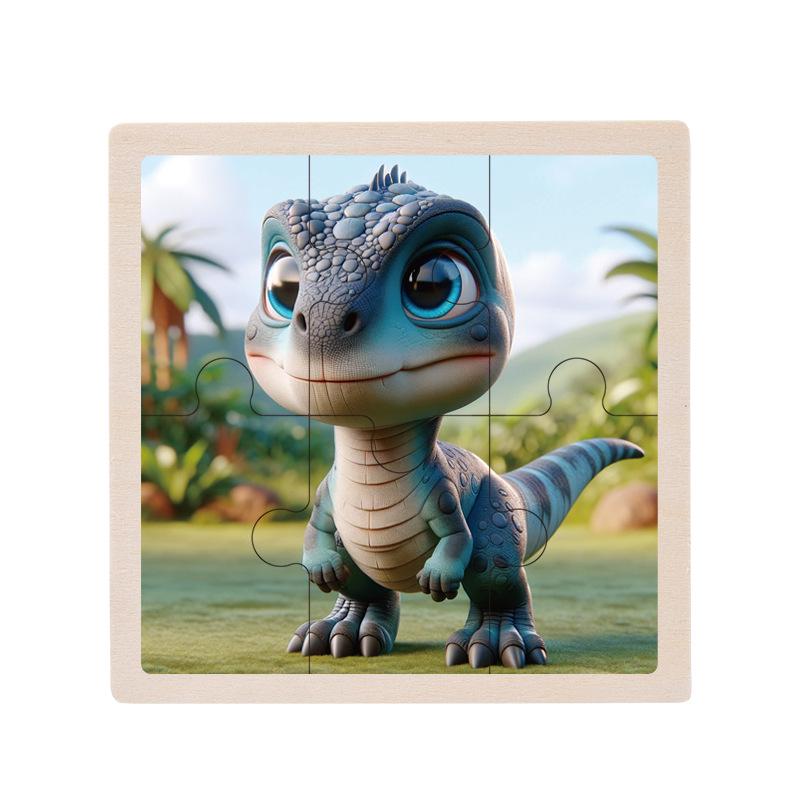 Деревянный развивающий пазл для малышей, 1-5 лет