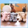 Adorable Elephant Plush Doll With Pp Cotton Filling For Backpack Decor And Gifts