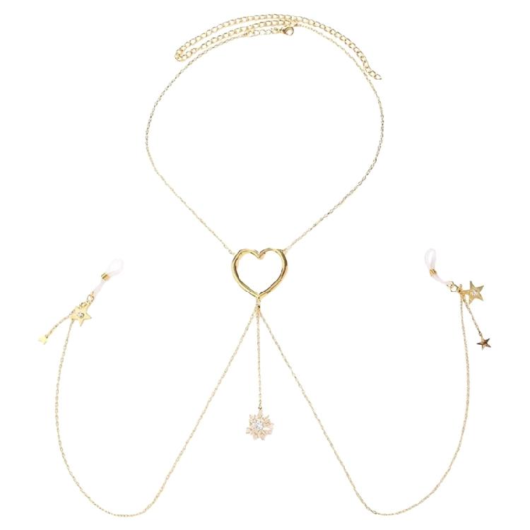 Модное ожерелье-цепочка на тело из сплава, практичная цепочка на грудь, подходит для модных женщин для создания уникальных образов.