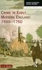 Книга Crime In Early Modern England 1550-1750