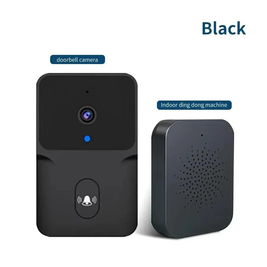 Tuya WiFi Wireless Visual Doorbell Smart Home HD Camera Intelligent Intercom Motion Detection Rechargeable Recording Doorbell