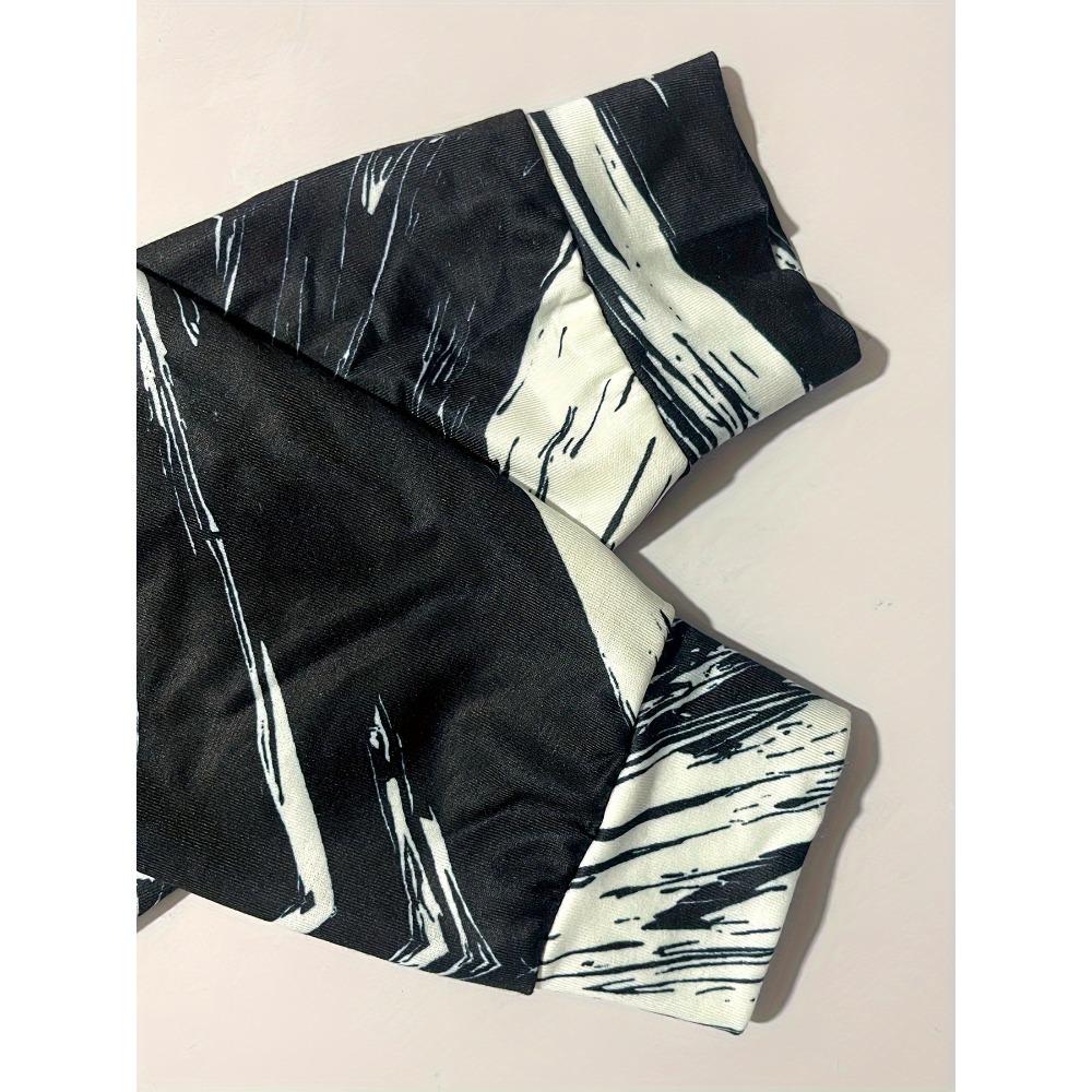 Толстовка с капюшоном и длинными рукавами для мальчиков - Модный бейсбольный узор с принтом Легкая, удобная, повседневная и уличная одежда