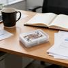 Пустой чехол для карт, 4 упаковки прозрачных пластиковых коробок для колоды карт, закрывающаяся на защелку коробка для хранения для бейсбольных коллекционных карт, визитных карточек