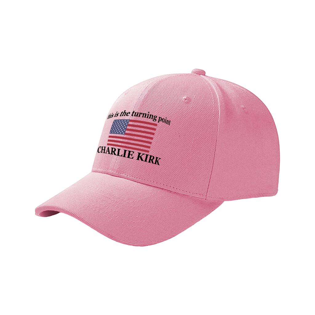 Это Переломный Момент Шляпа Молитесь за Чарли Кирка Шляпа для Мужчин Женщин Регулируемые Мужские Бейсболки Кепка