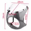 7 Inch Retro Cafe Racer Headlamp Windscreen Waterproof  Anti-fall Fairing Headlight Shade Modification Accessories