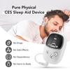 Handheld CES Sleep Aid Device Ear Clip Insomnia Anxiety Pressure Relief Health Improve Sleep Palm Pulse Massager Smart Sleeper