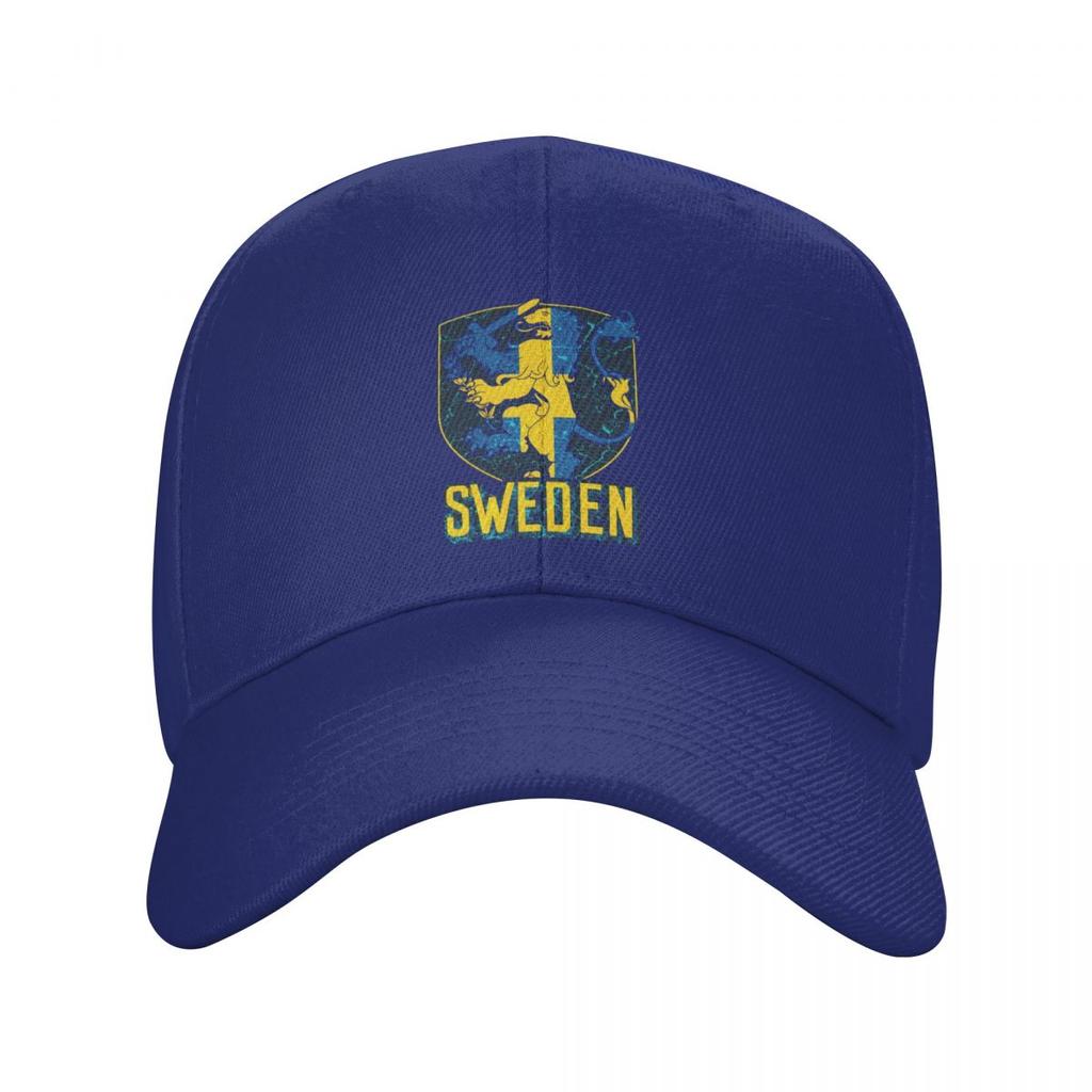 Personalized Coat Of Arms Sweden Baseball Cap Women Unisex Adjustable Swedes Flag Proud Dad Hat Outdoor