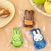 1/4 Pcs Cute Miffy Cartoon Small Animal Doll Girl Backpack Versatile Doll