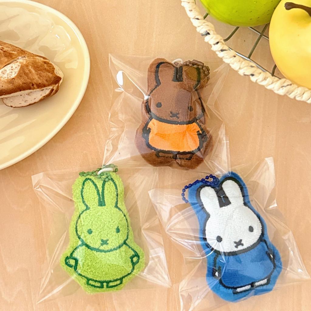 1/4 Pcs Cute Miffy Cartoon Small Animal Doll Girl Backpack Versatile Doll