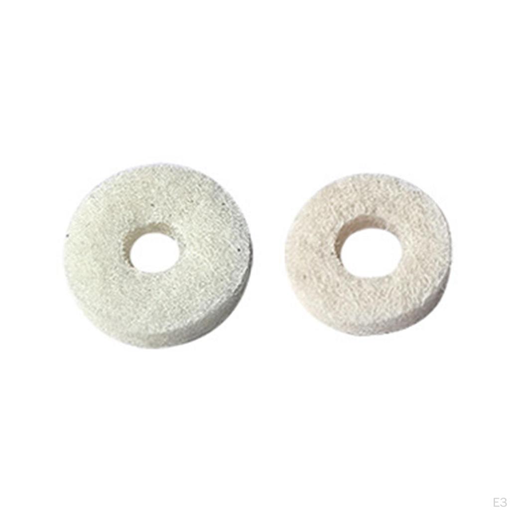 10 штук фетровые шайбы подушки прочные заменяют музыкальные части духового инструмента