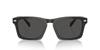 Coach Transparent Dark Grey Sunglasses HC8397U Size 57 Men's CR628,