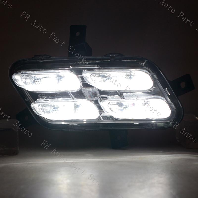 Front Bumper Daytime Running Drive Light Lamp For Chery Jetour X70 X70S X90 X95 2018 2019 2020 2025 Foglight Foglamp
