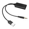 Quality Universal Car 12V Bluetooth Module Adapter Cable USB Jack Aux Radio AUX-IN Stereo NEW Wireless Adapter 3.5MM