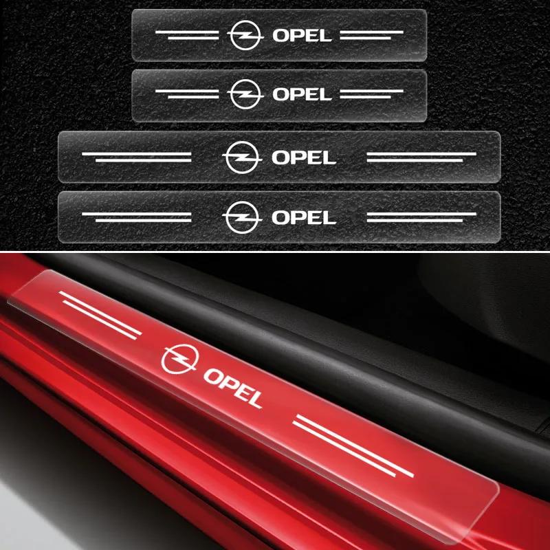 AAAYV1 Transparent Car Door Protector Sticker Protector Film Door Edge Protective For Opel insignia Astra H G J Antara vectra Vivaro