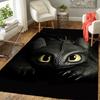 1Pc Dragon Golden Eyes Rug, Office Carpet Indoor Outdoor Doormat, Non-Slip Soft, Living Room, Christmas Halloween Gift. M928148