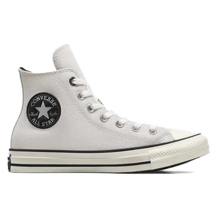 Converse All Star Удобные Классические Прочные Дышащие Высокие парусиновые кеды Унисекс Серые Белые A05697C