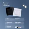 New Design 86 Series 1 Gang  Glass Light Switch Remote Wall Light Switch Electrical Switch and Sokets Luxury Wal