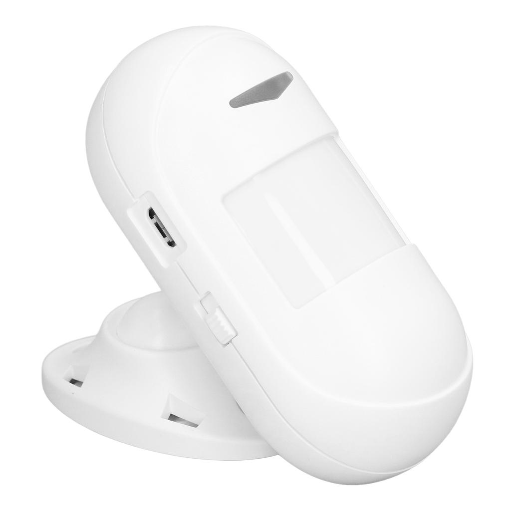 Датчик дверной сигнализации Оконная домашняя сигнализация Внутренний инфракрасный датчик движения PIR Перезаряжаемый через USB