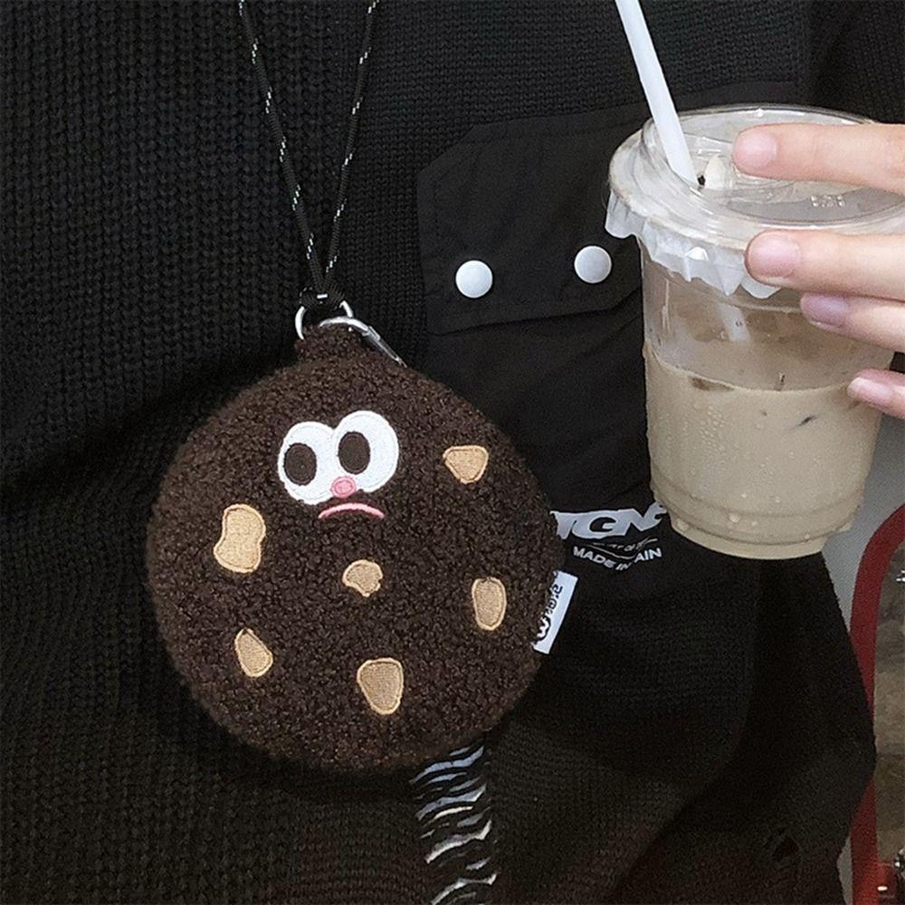 Couple Card Bag Storage Bag Headset Storage Bag Plush Small Wallet Cute Bag Cookies Coin Purse