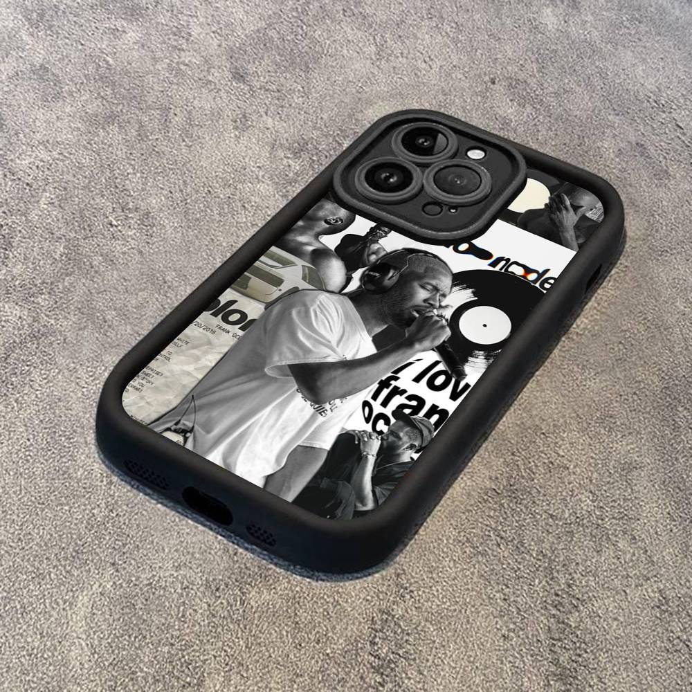 Чехол для телефона Singer F-Frank O-Ocean iPhone 16 Plus 15 11 14 12 13 17 Pro Max Ударопрочный Мягкий Чехол
