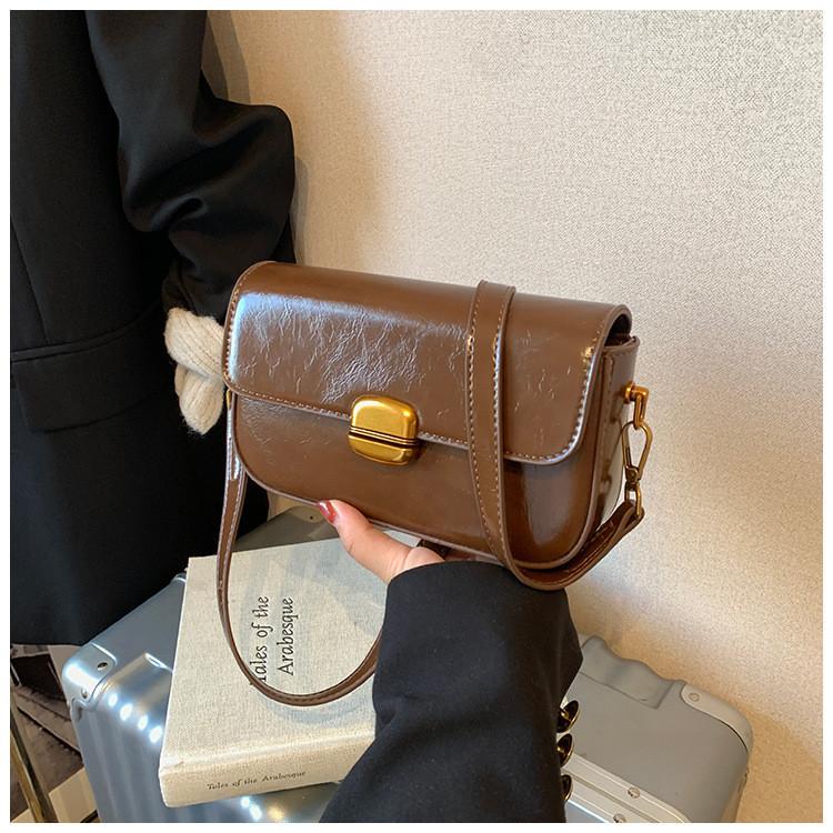 Ielgy Popular Fashion Small Square Bag Ladies Shoulder Messenger Bag Trendy