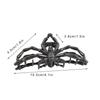 2PCS Fashion Gothic Style Spider Hairpin Shark Clip Halloween Decor Claw Clips  Strong Hold Null
