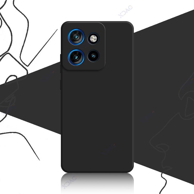 Чехлы для мобильных телефонов Motorola ThinkPhone 25 ThinkPhone25 5G 360 Мягкие роскошные квадратные жидкие силиконовые задние крышки Shield