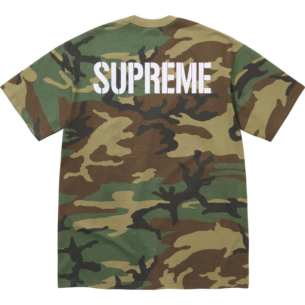 Supreme Всемирно известный Тройник Лесной Камуфляж
