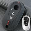 3 Button Silicone Key Ring Case Cover Shell Holder For Mercedes Benz E G A Class W223 C EQS580 S350 EQS Maybach S 2020 2021 2022