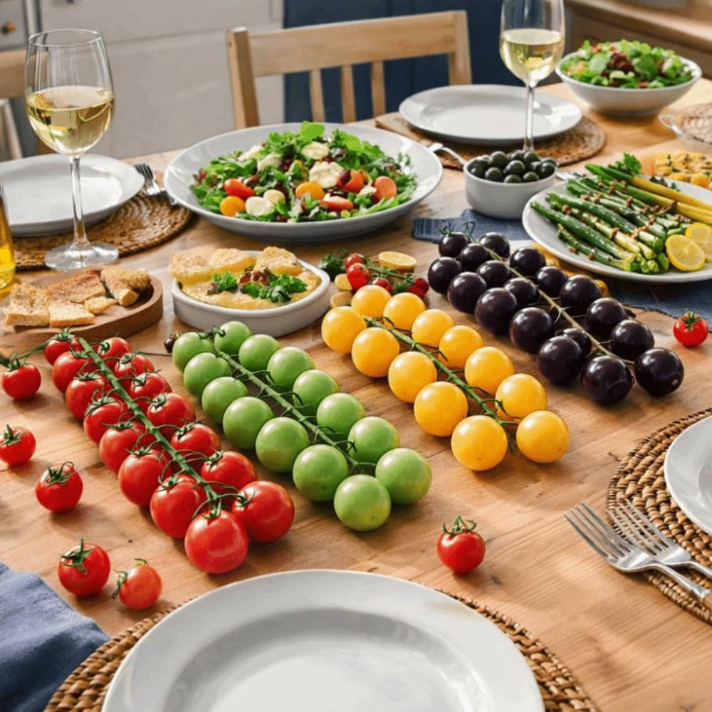 Hanging Simulation Tomatoes Model Lifelike Tomatoes Ornament Fake Fruit Props Hotel Decor
